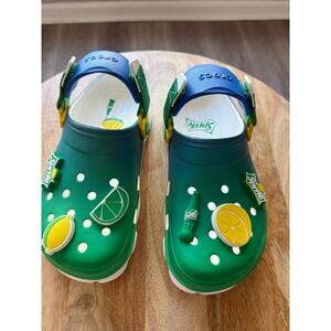 Crocs x Sprite All Terrain Clogs, Women's size 7 Mens 5 Unisex